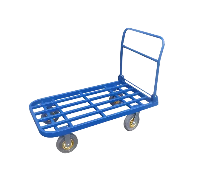 Carro Plegable 1000 Kg Plataforma Tubo Acero Reforzado 650x1100