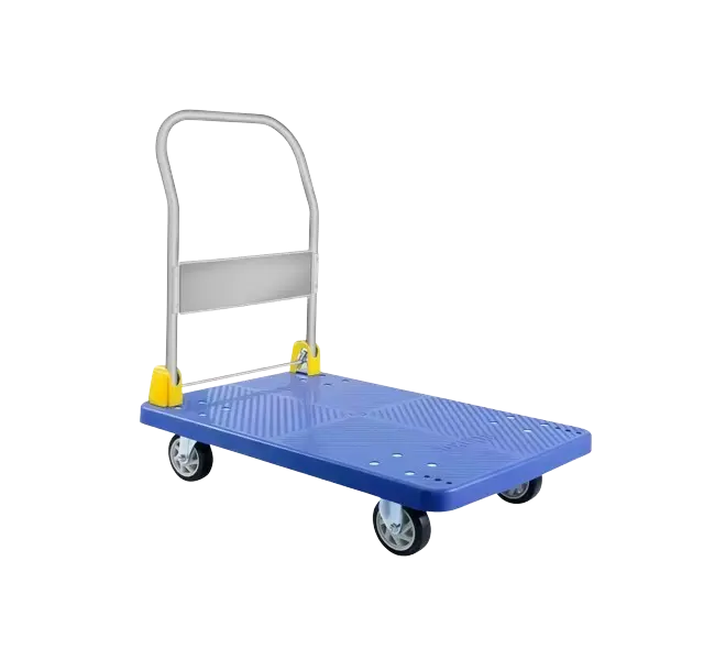 Carro Plegable 300 Kg Plataforma 600x900 Plástico Reforzado