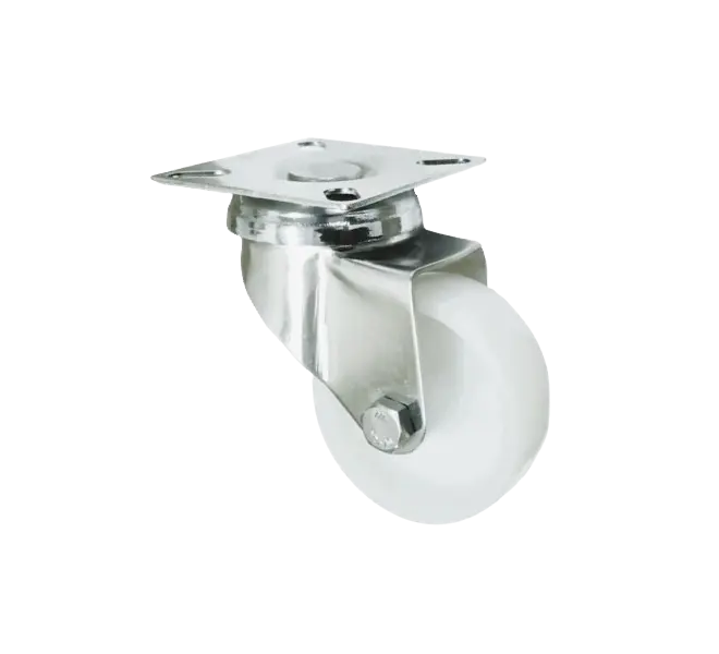 Rueda Poliamida 50 mm Placa Giratoria Inox 304