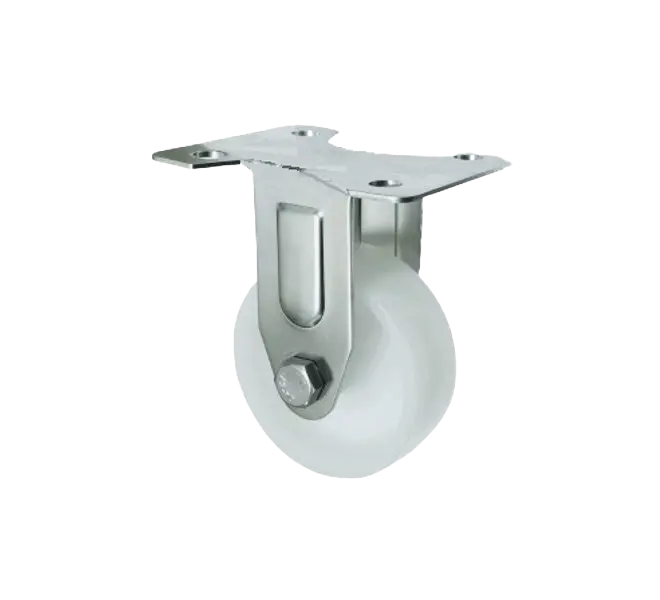Rueda Poliamida 50mm Placa Fija Inox 304