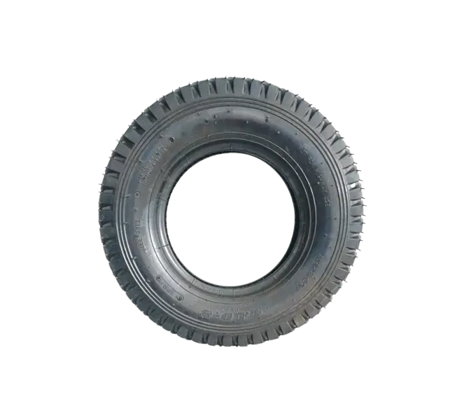 Neumático Repuesto Carretilla Caucho Reforzado Diámetro 400 mm