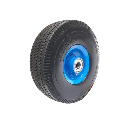 Rueda Espuma Poliuretano Eje Asimétrico Diámetro 250 mm