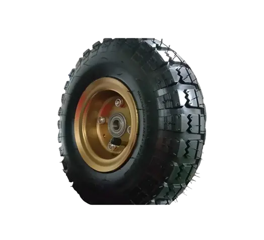 Rueda Neumática Reforzada Eje Asimétrico Diámetro 250 mm