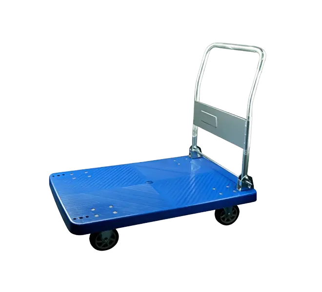 Carro Plegable 500 Kg Base Extendida Plataforma Plástica
